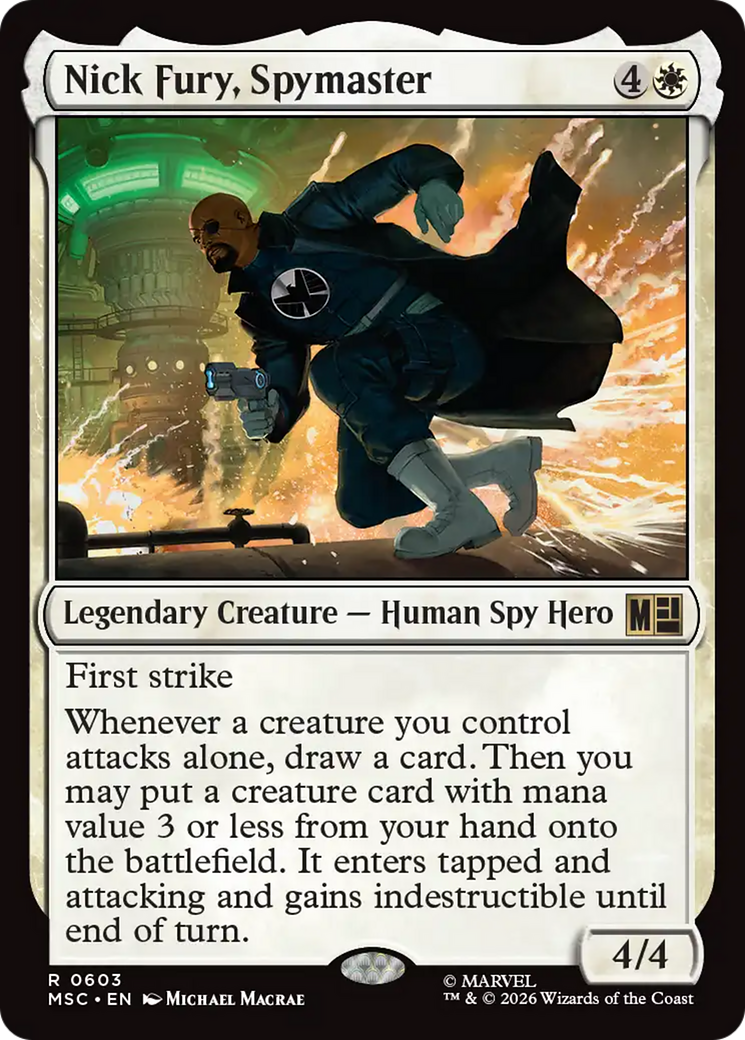 Nick Fury, Spymaster [Marvel Super Heroes Commander] | Magic Magpie