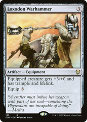 Loxodon Warhammer [Phyrexia: All Will Be One Commander] | Magic Magpie