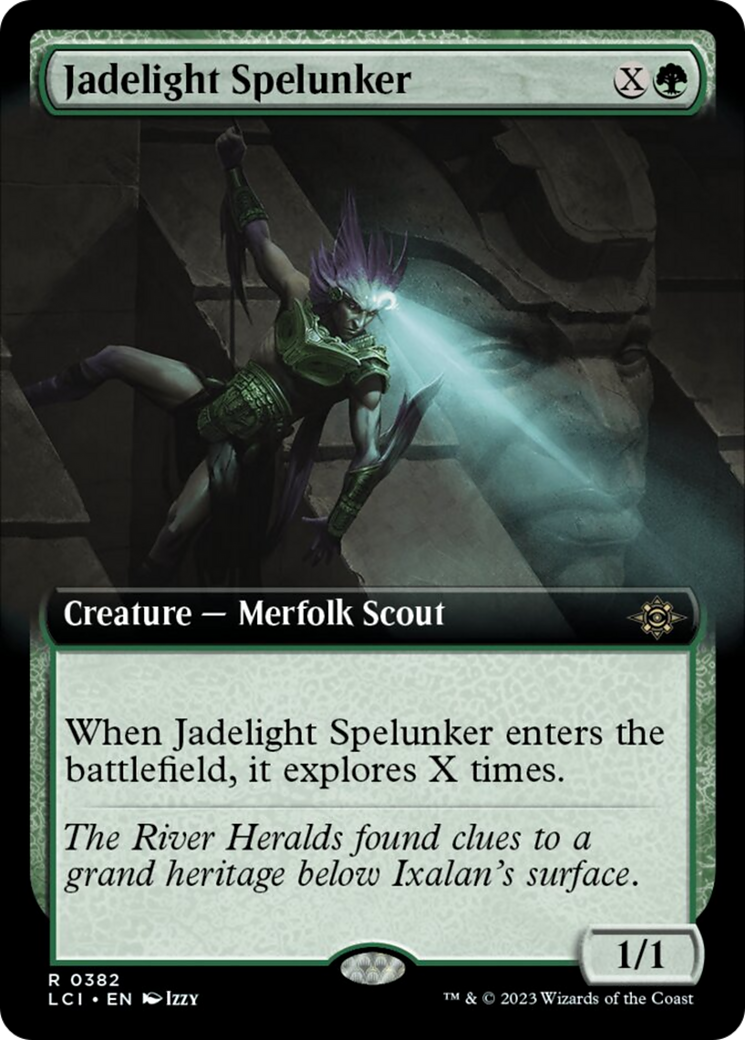 Jadelight Spelunker (Extended Art) [The Lost Caverns of Ixalan] | Magic Magpie