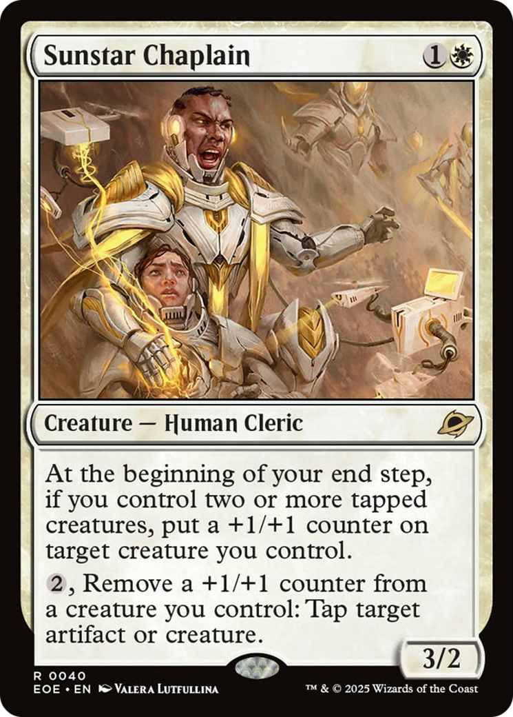 Sunstar Chaplain [Edge of Eternities] | Magic Magpie