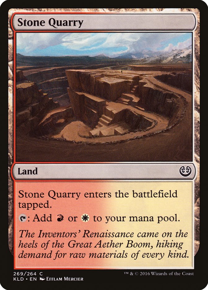 Stone Quarry [Kaladesh] | Magic Magpie