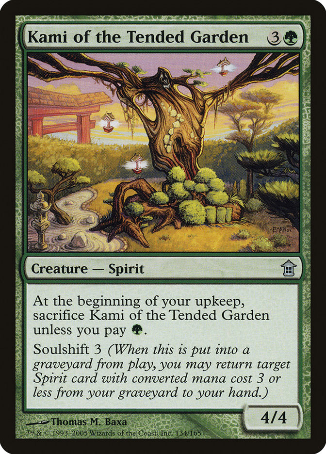 Kami of the Tended Garden [Saviors of Kamigawa] | Magic Magpie