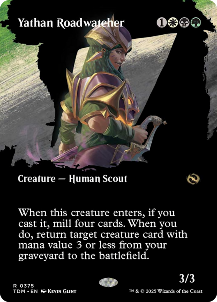 Yathan Roadwatcher (Borderless) [Tarkir: Dragonstorm] | Magic Magpie