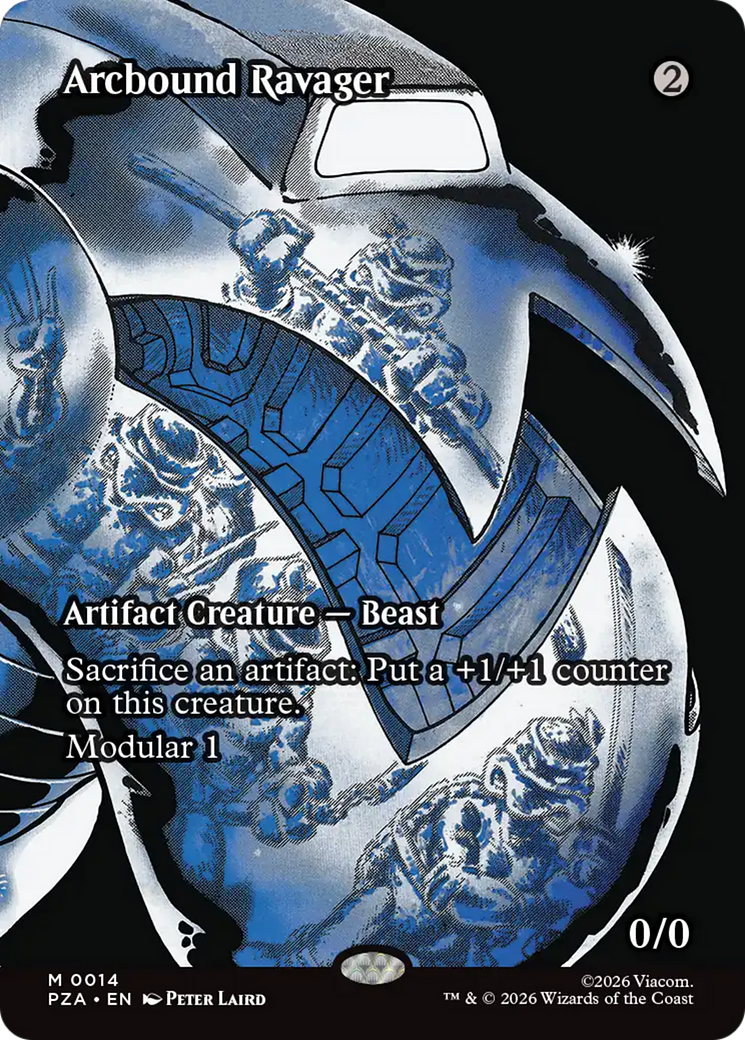 Arcbound Ravager (Borderless) [Teenage Mutant Ninja Turtles Eternal-Legal] | Magic Magpie