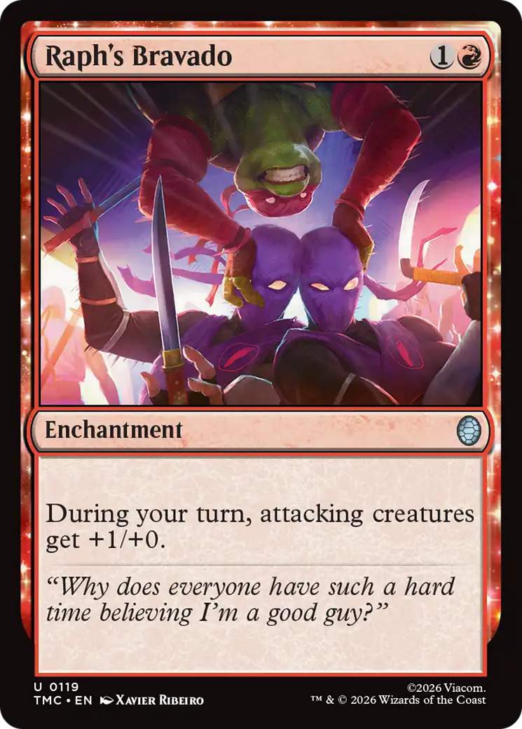 Raph's Bravado [Teenage Mutant Ninja Turtles Commander] | Magic Magpie