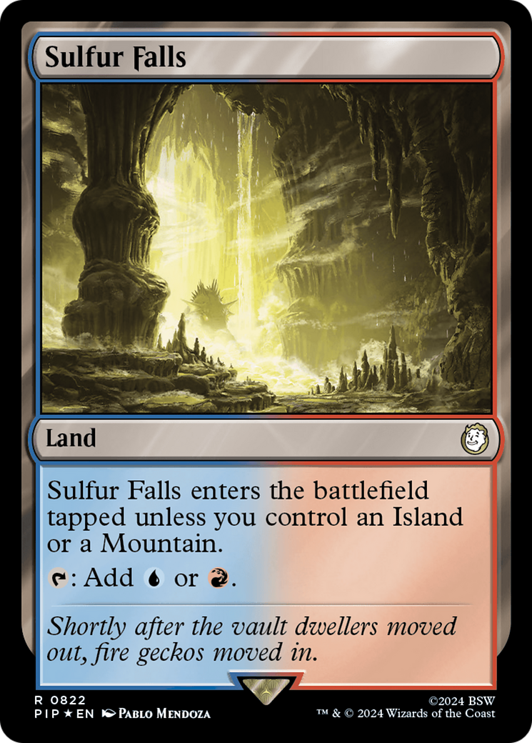 Sulfur Falls (Surge Foil) [Fallout] | Magic Magpie