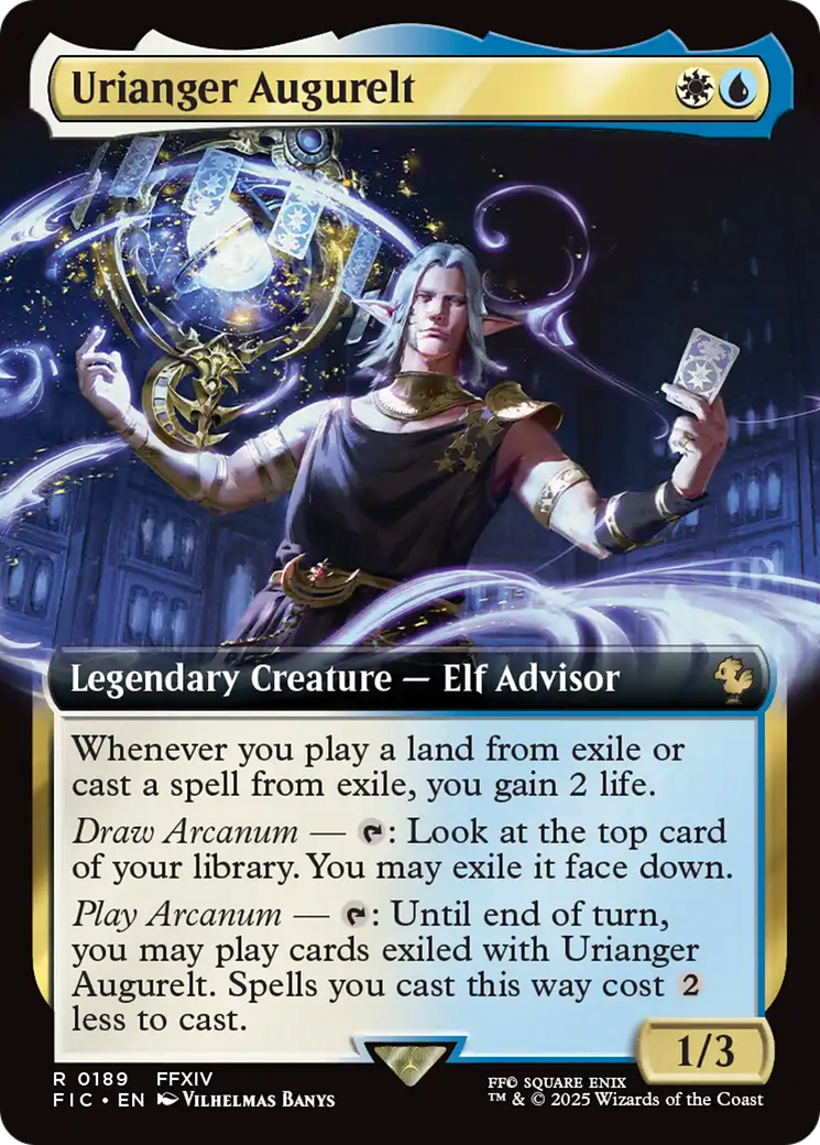 Urianger Augurelt (Extended Art) [FINAL FANTASY Commander] | Magic Magpie
