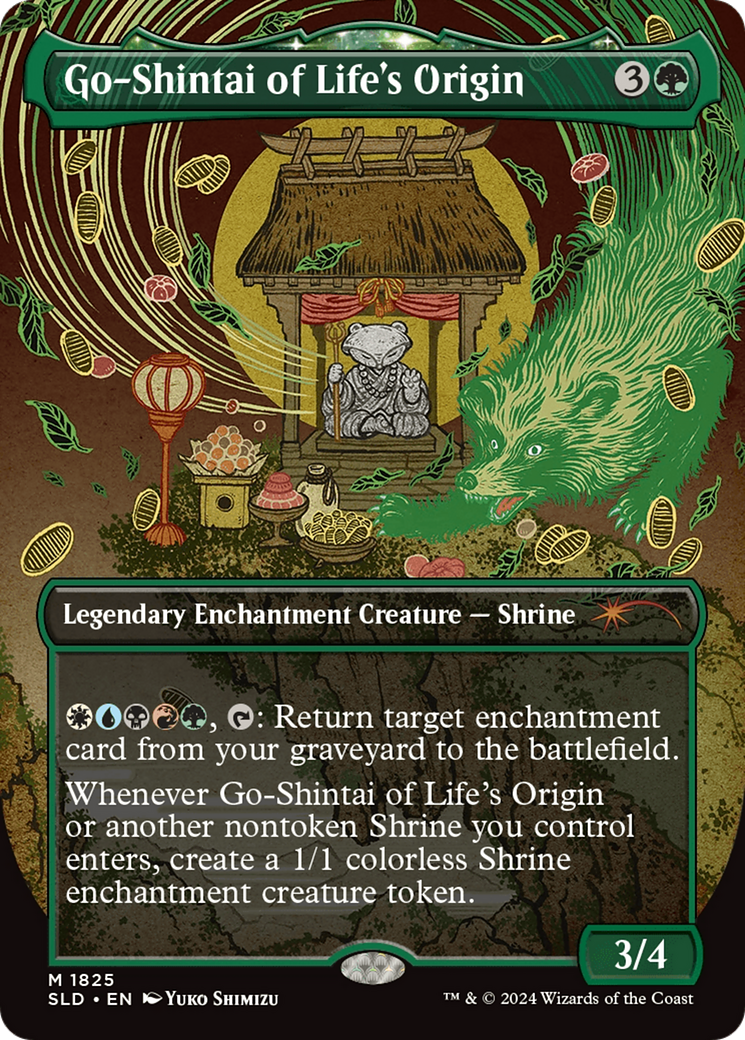 Go-Shintai of Life's Origin (Display Commander) - Thick Stock [Secret Lair Drop Series] | Magic Magpie