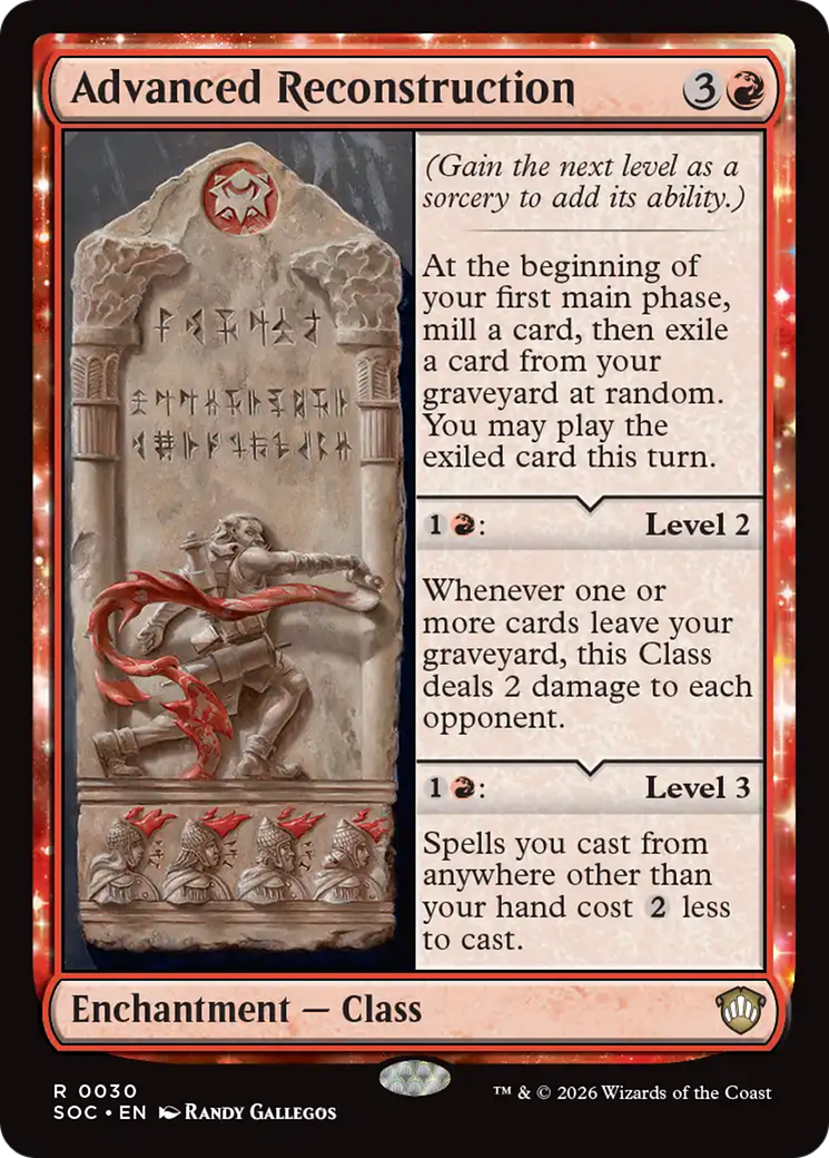 Advanced Reconstruction [Secrets of Strixhaven Commander] | Magic Magpie