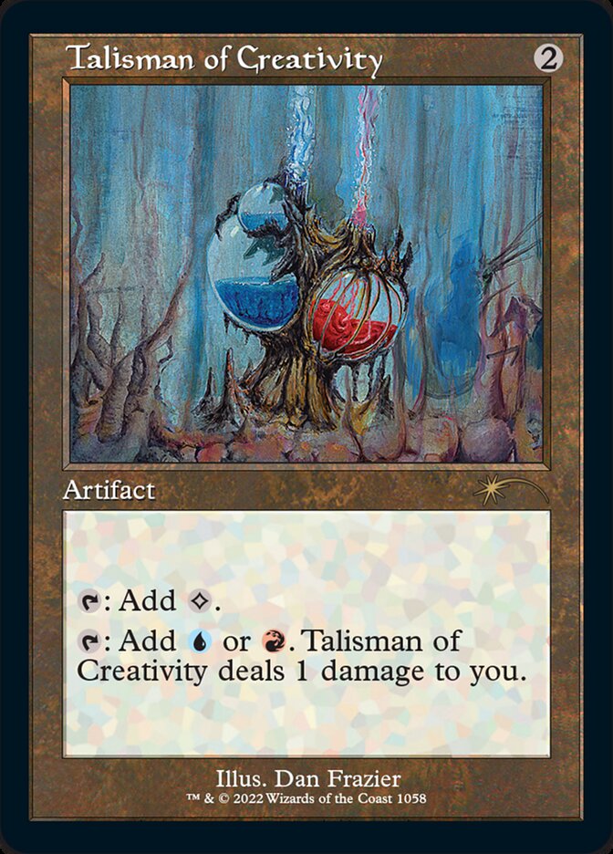 Talisman of Creativity (Foil Etched) [Secret Lair Drop Series] | Magic Magpie
