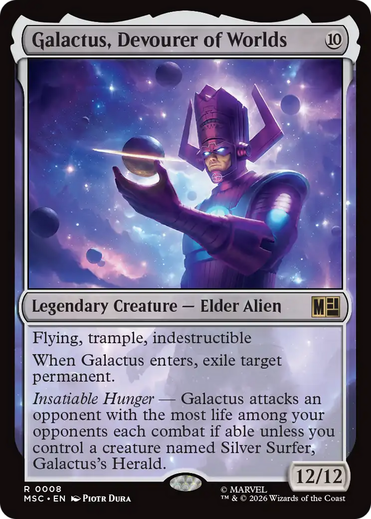 Galactus, Devourer of Worlds (Surge Foil) [Marvel Super Heroes Commander] | Magic Magpie