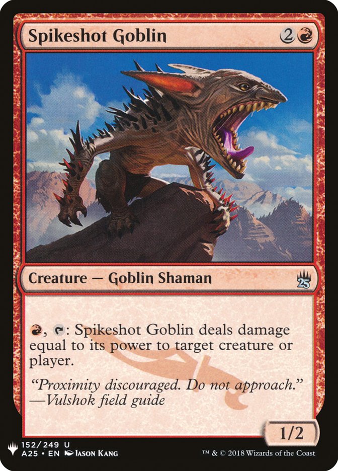 Spikeshot Goblin [Mystery Booster] | Magic Magpie