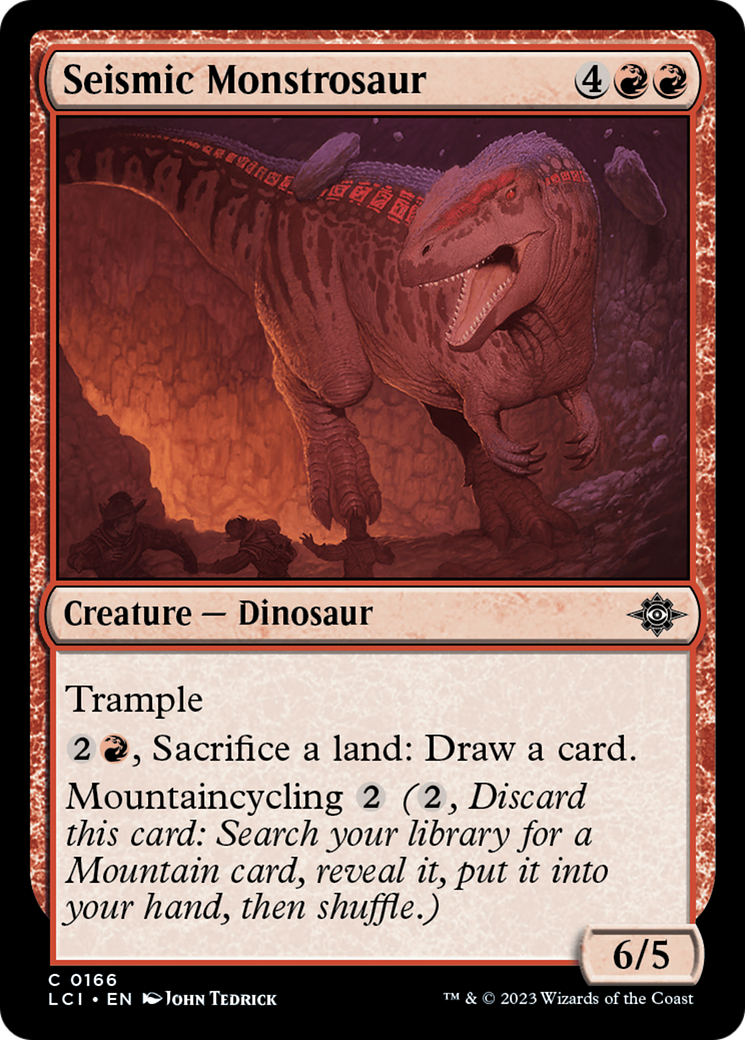 Seismic Monstrosaur [The Lost Caverns of Ixalan] | Magic Magpie