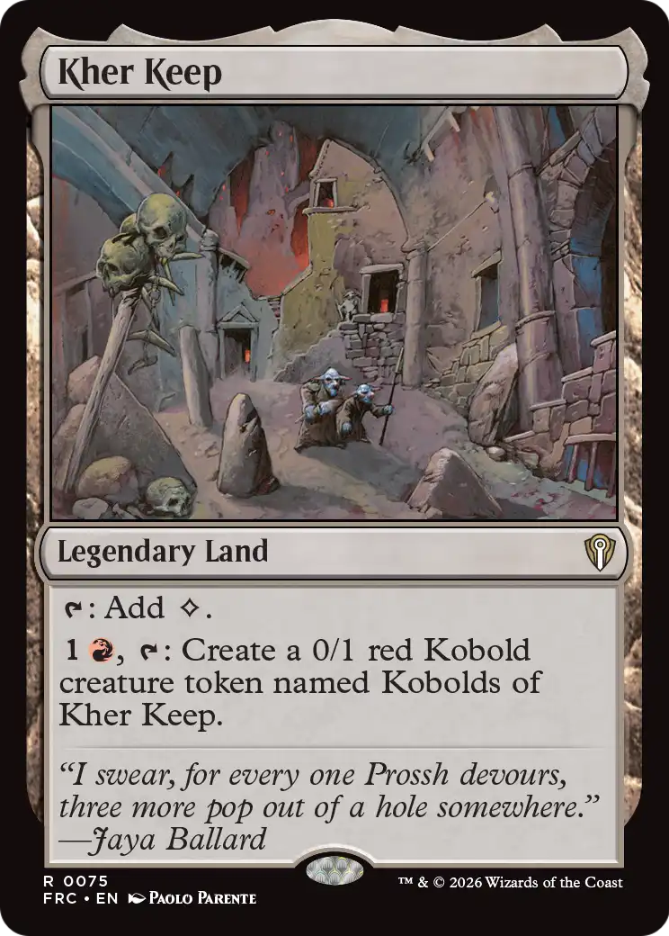 Kher Keep [Reality Fracture Commander] | Magic Magpie