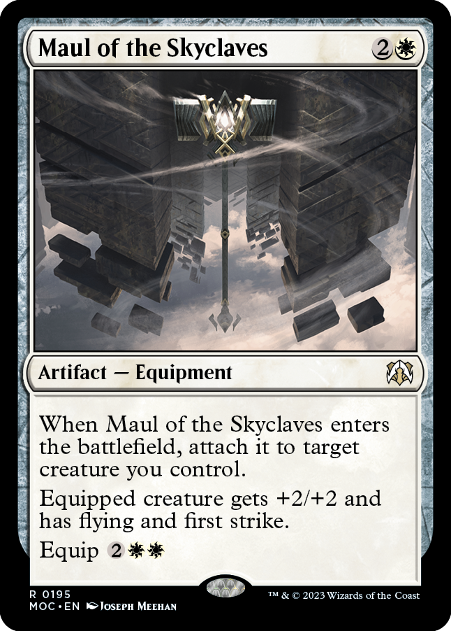 Maul of the Skyclaves [March of the Machine Commander] | Magic Magpie