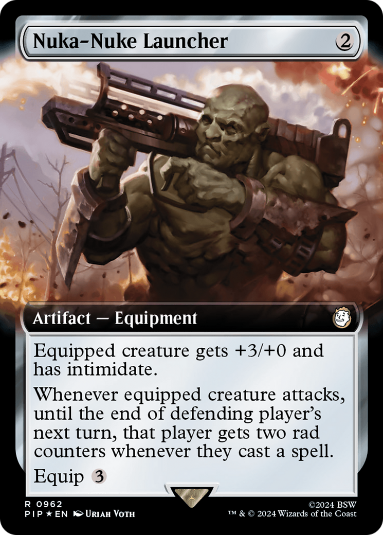 Nuka-Nuke Launcher (Extended Art) (Surge Foil) [Fallout] | Magic Magpie