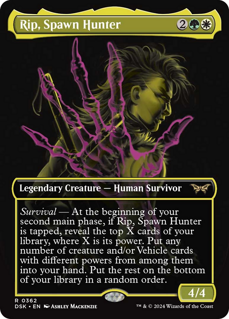 Rip, Spawn Hunter (Showcase) [Duskmourn: House of Horror] | Magic Magpie