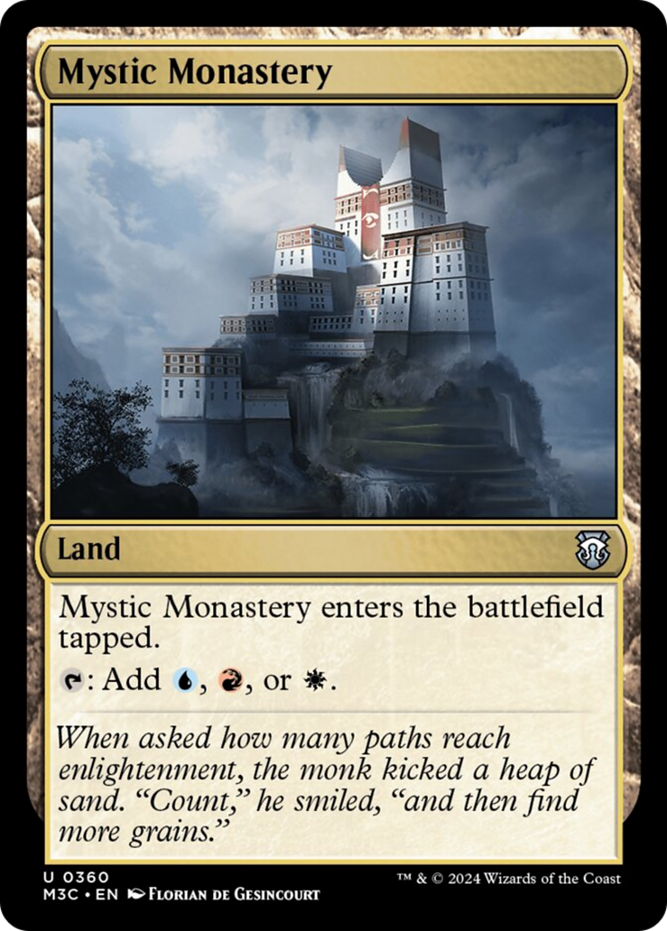 Mystic Monastery [Modern Horizons 3 Commander] | Magic Magpie