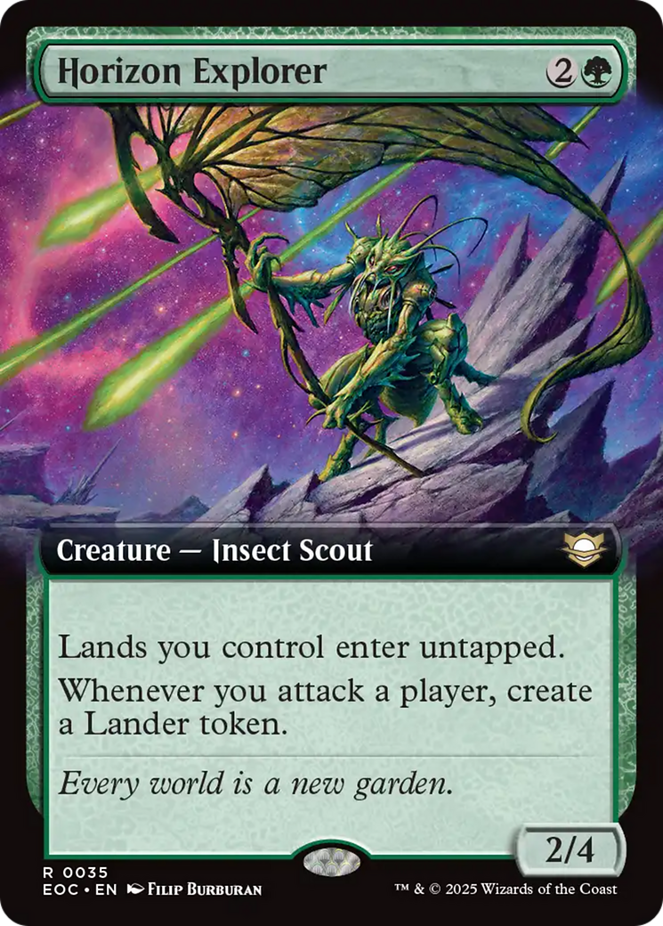 Horizon Explorer (Extended Art) [Edge of Eternities Commander] | Magic Magpie