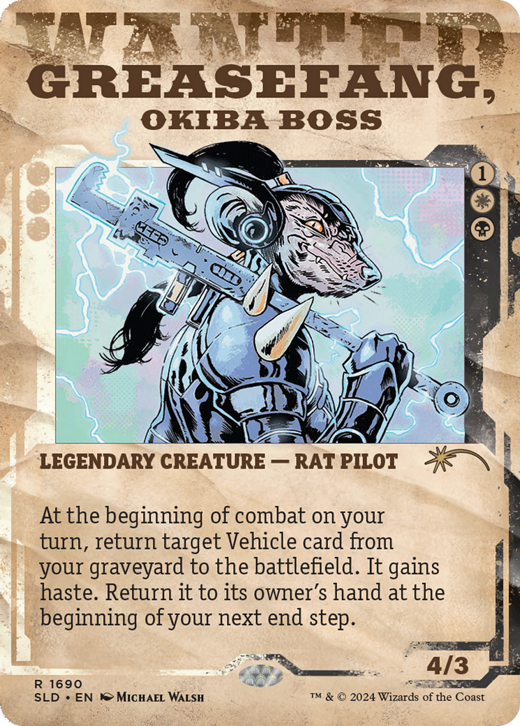 Greasefang, Okiba Boss [Secret Lair Drop Series] | Magic Magpie