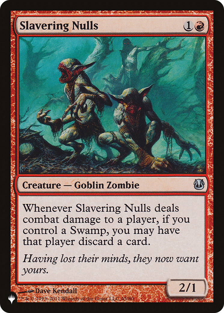 Slavering Nulls [The List] | Magic Magpie
