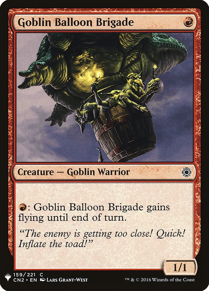 Goblin Balloon Brigade [Mystery Booster] | Magic Magpie