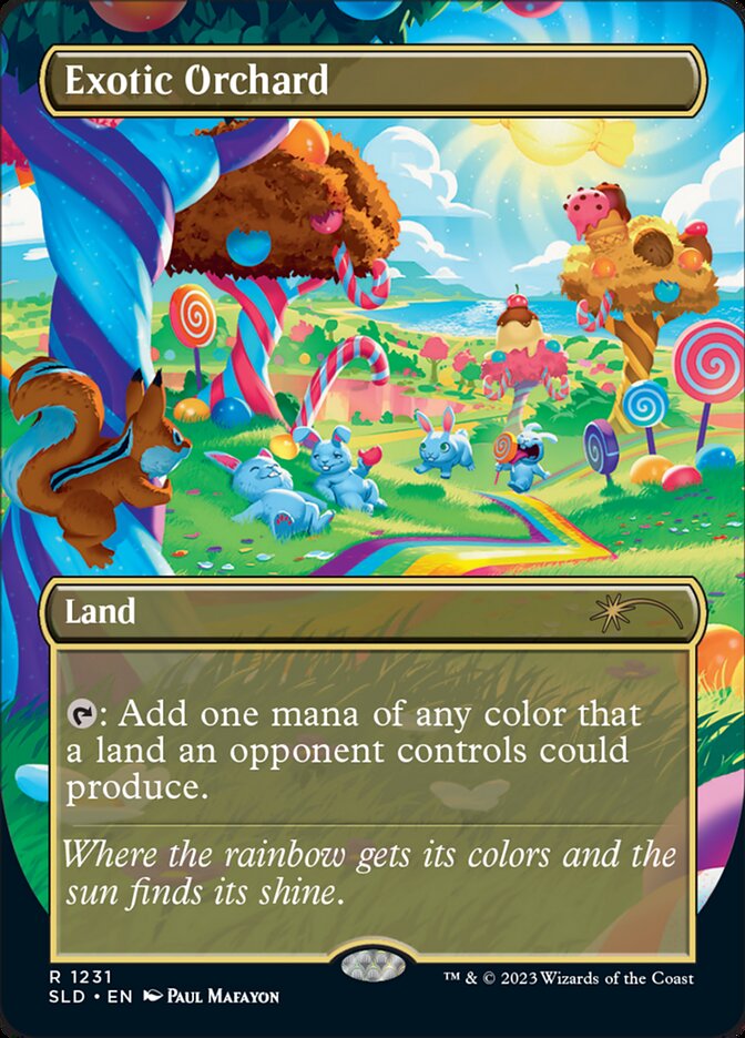 Exotic Orchard (Borderless) [Secret Lair Drop Series] | Magic Magpie