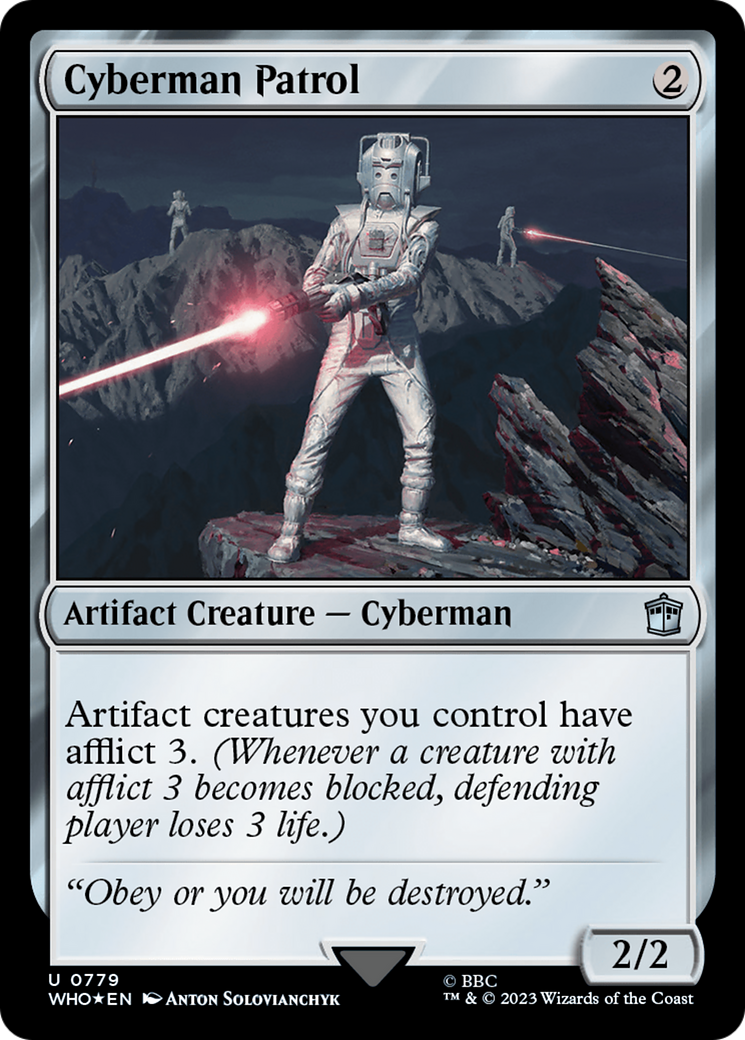 Cyberman Patrol (Surge Foil) [Doctor Who] | Magic Magpie