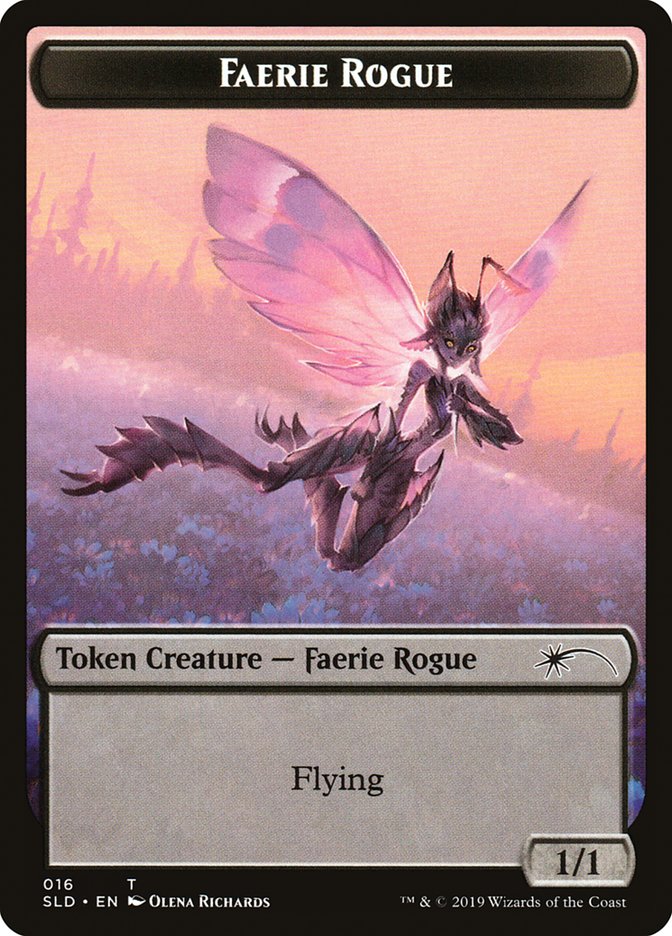 Faerie Rogue Token (016) [Secret Lair Drop Series] | Magic Magpie