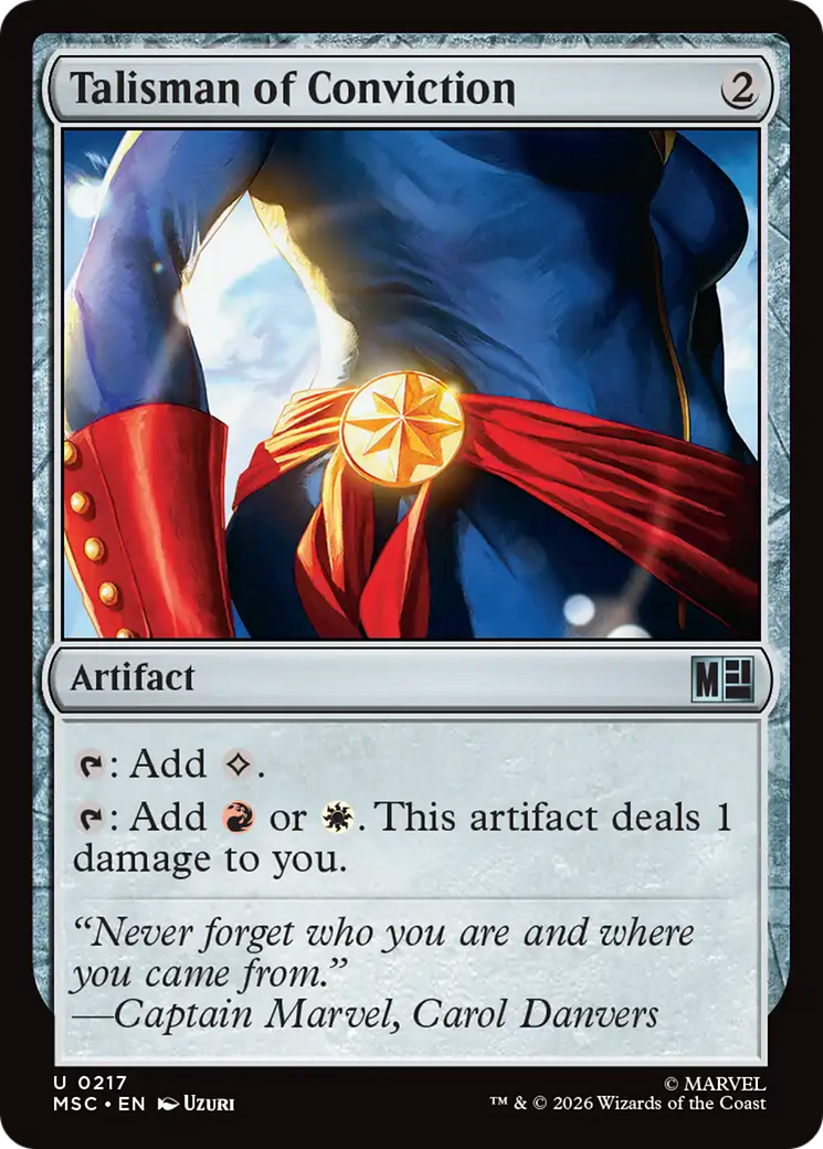 Talisman of Conviction [Marvel Super Heroes Commander] | Magic Magpie
