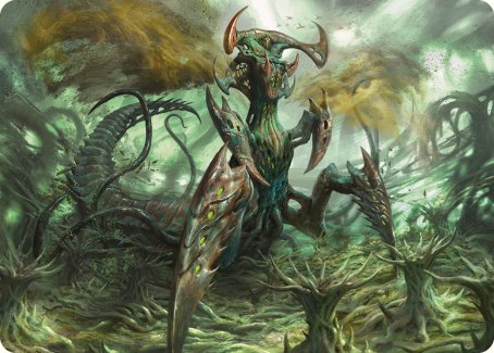 Zopandrel, Hunger Dominus Art Card [Phyrexia: All Will Be One Art Series] | Magic Magpie