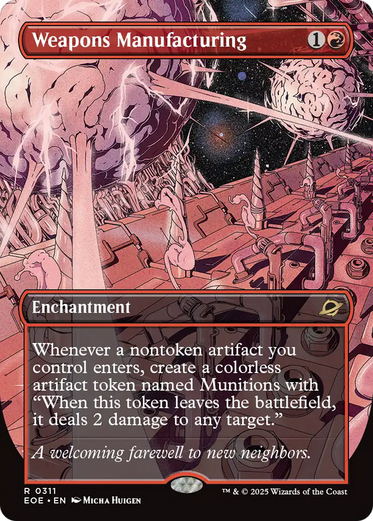 Weapons Manufacturing (Borderless) [Edge of Eternities] | Magic Magpie