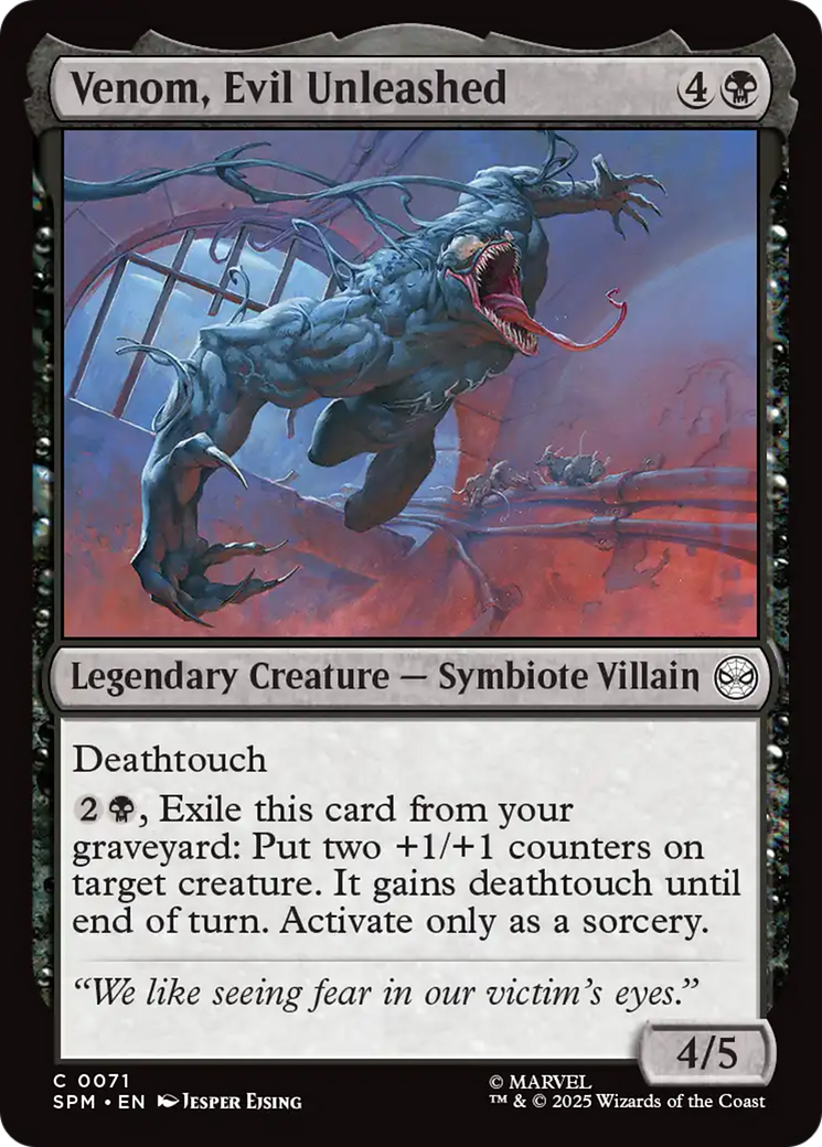 Venom, Evil Unleashed [Marvel's Spider-Man] | Magic Magpie
