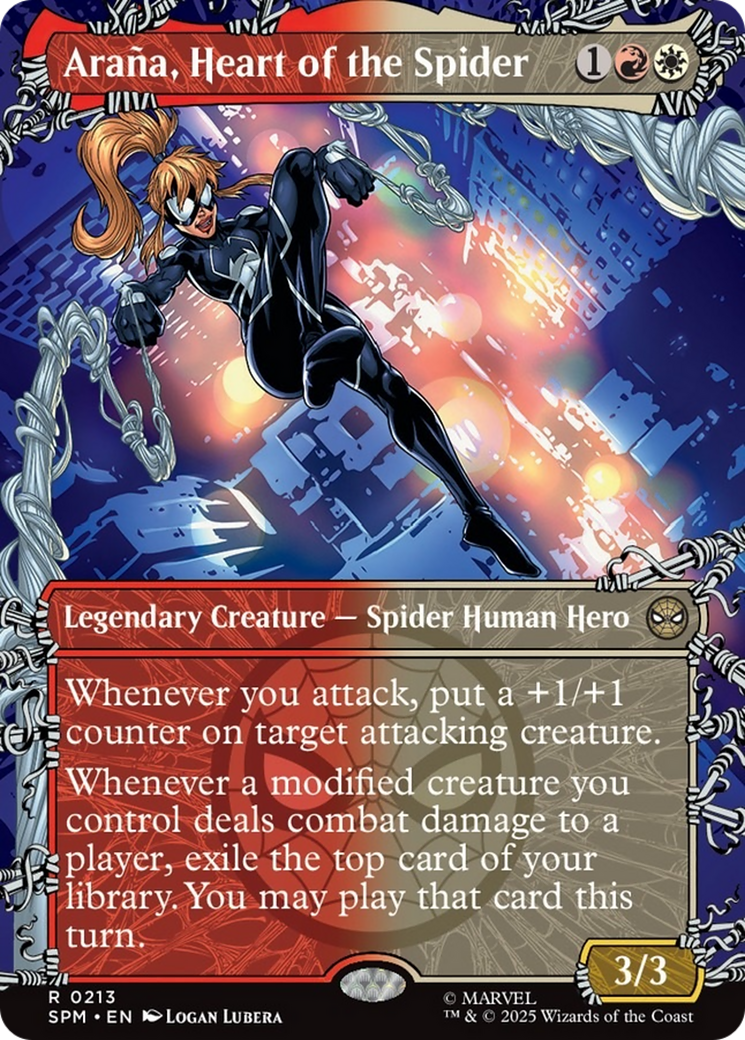 Arana, Heart of the Spider (Borderless) [Marvel's Spider-Man] | Magic Magpie