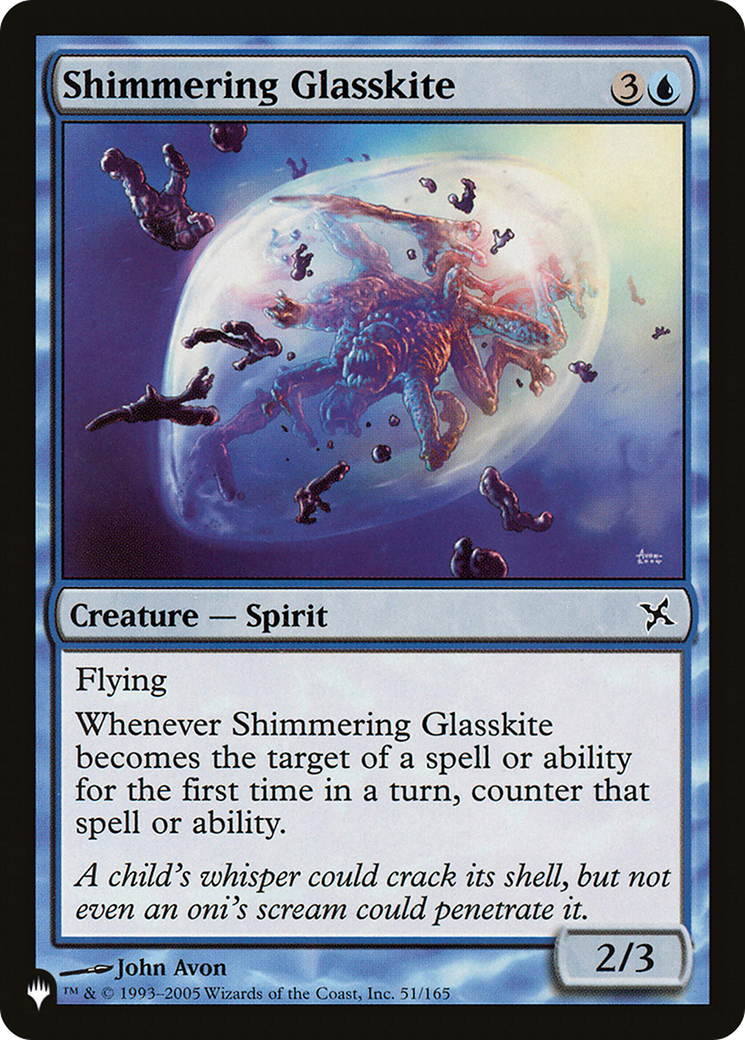 Shimmering Glasskite [The List] | Magic Magpie