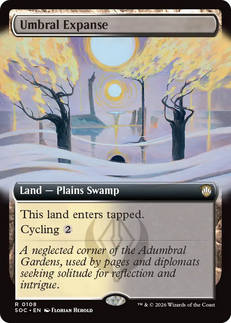 Umbral Expanse (Extended Art) [Secrets of Strixhaven Commander] | Magic Magpie