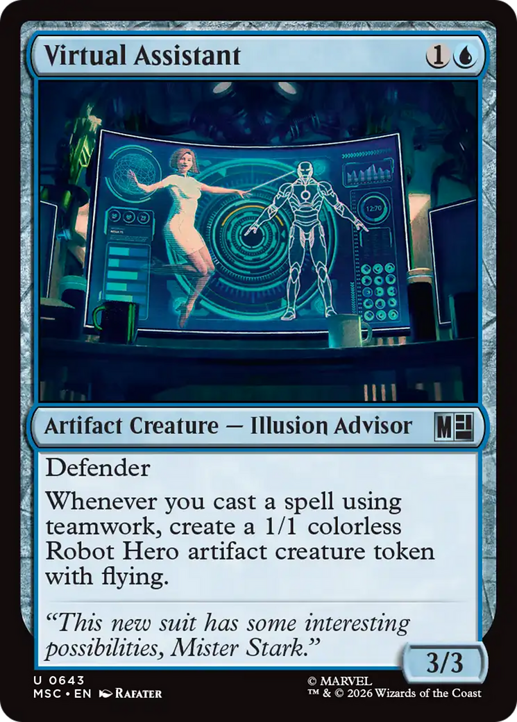 Virtual Assistant [Marvel Super Heroes Commander] | Magic Magpie