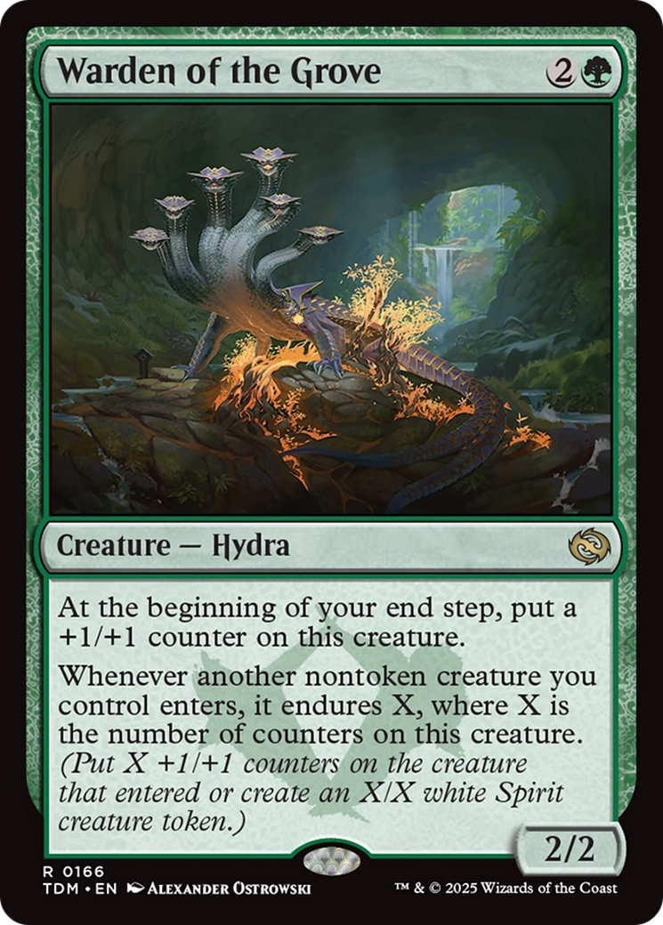 Warden of the Grove [Tarkir: Dragonstorm] | Magic Magpie