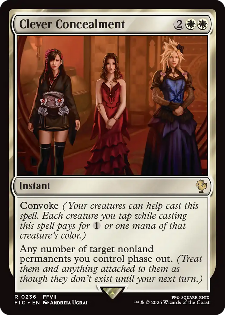 Clever Concealment [FINAL FANTASY Commander] | Magic Magpie