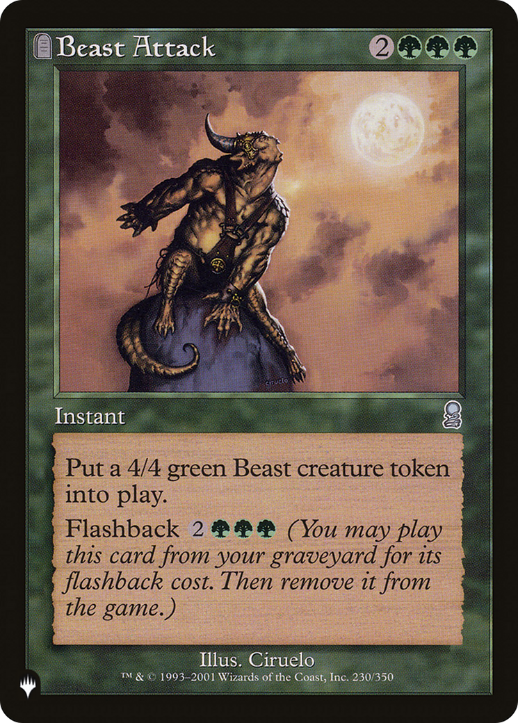 Beast Attack [The List Reprints] | Magic Magpie