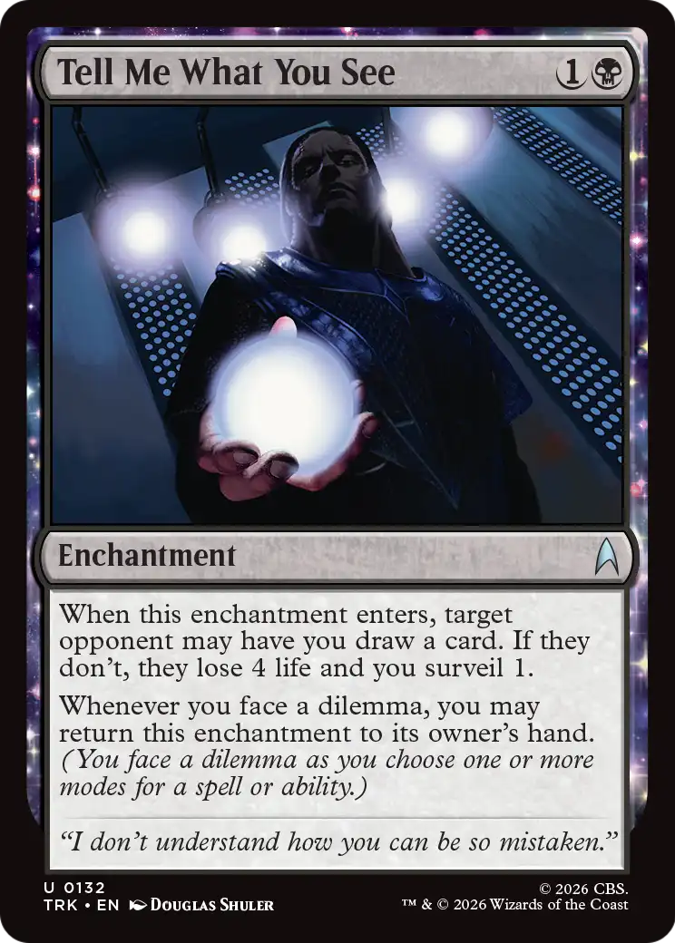 Tell Me What You See [Star Trek] | Magic Magpie