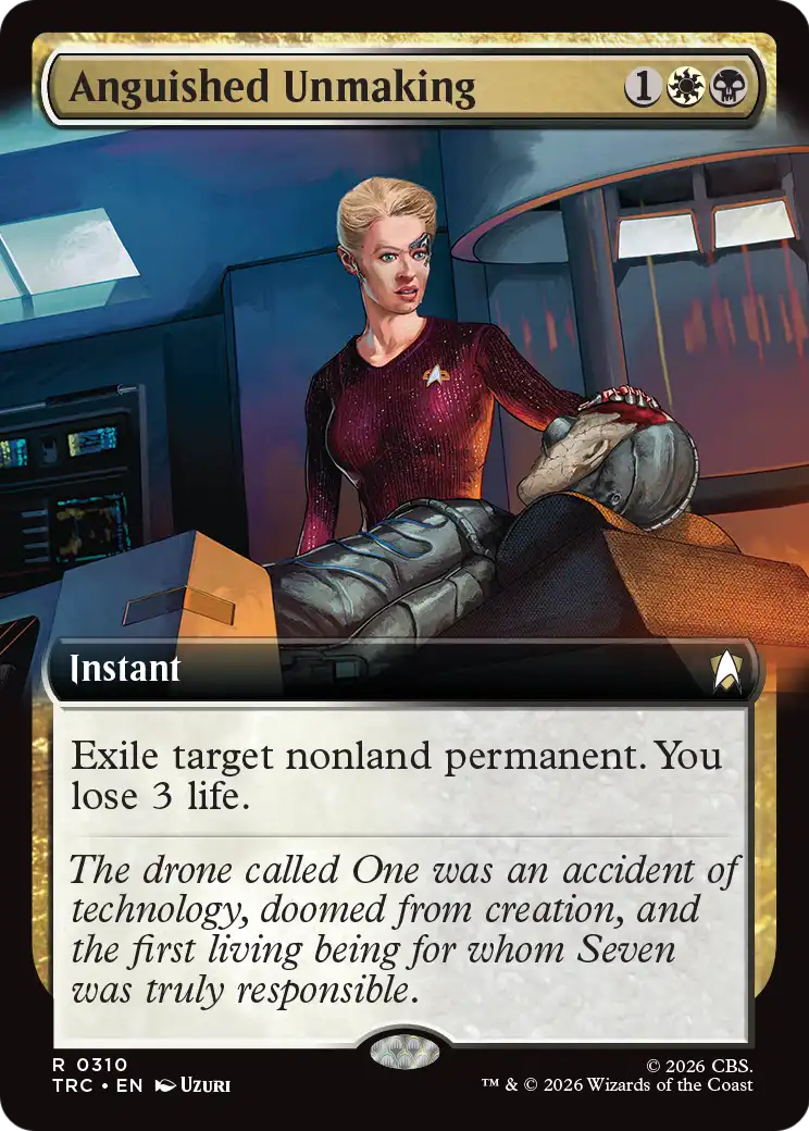 Anguished Unmaking (Extended Art) [Star Trek Commander] | Magic Magpie