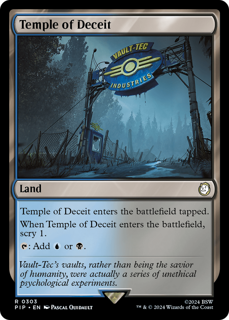 Temple of Deceit [Fallout] | Magic Magpie