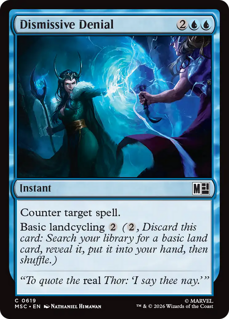 Dismissive Denial [Marvel Super Heroes Commander] | Magic Magpie