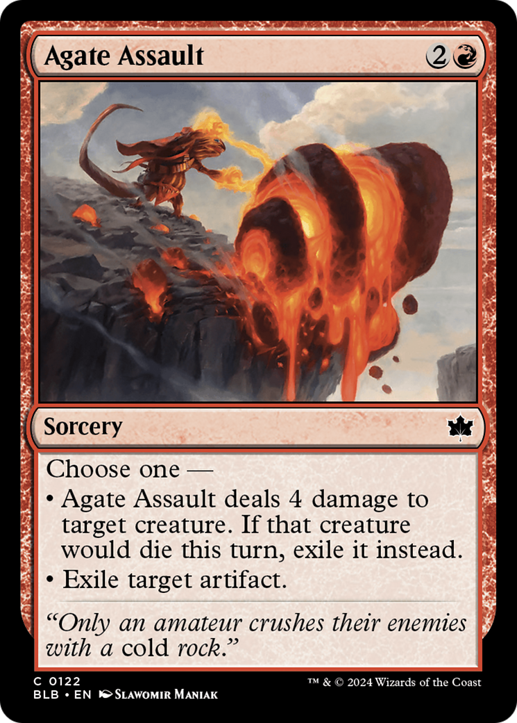 Agate Assault [Bloomburrow] | Magic Magpie