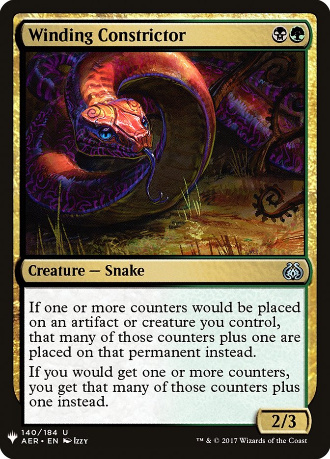 Winding Constrictor [Mystery Booster] | Magic Magpie