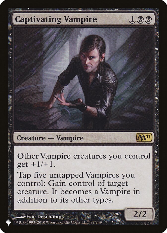Captivating Vampire [The List] | Magic Magpie