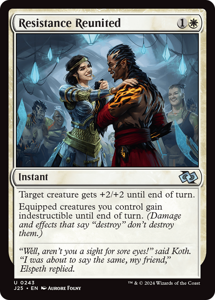 Resistance Reunited [Foundations Jumpstart] | Magic Magpie