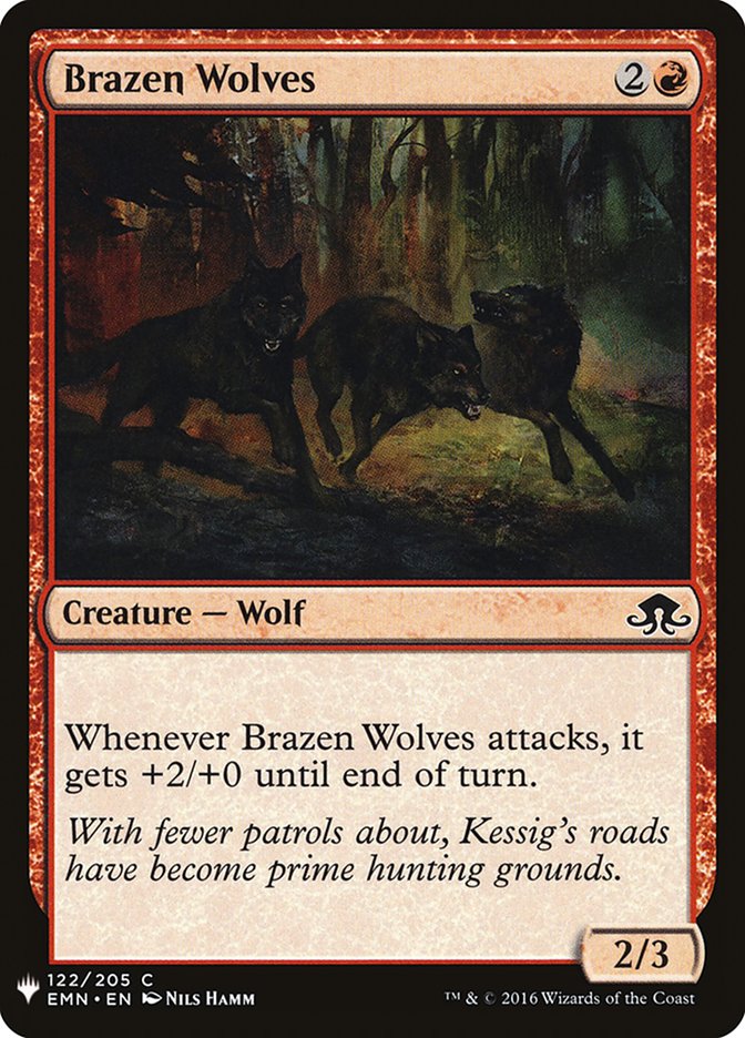 Brazen Wolves [Mystery Booster] | Magic Magpie