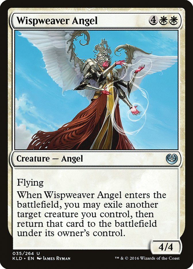 Wispweaver Angel [Kaladesh] | Magic Magpie